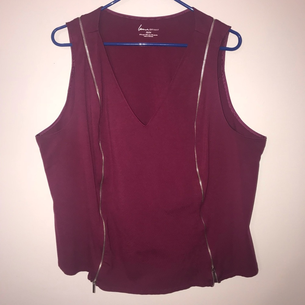 Lane Bryant Sleeveless Blouse